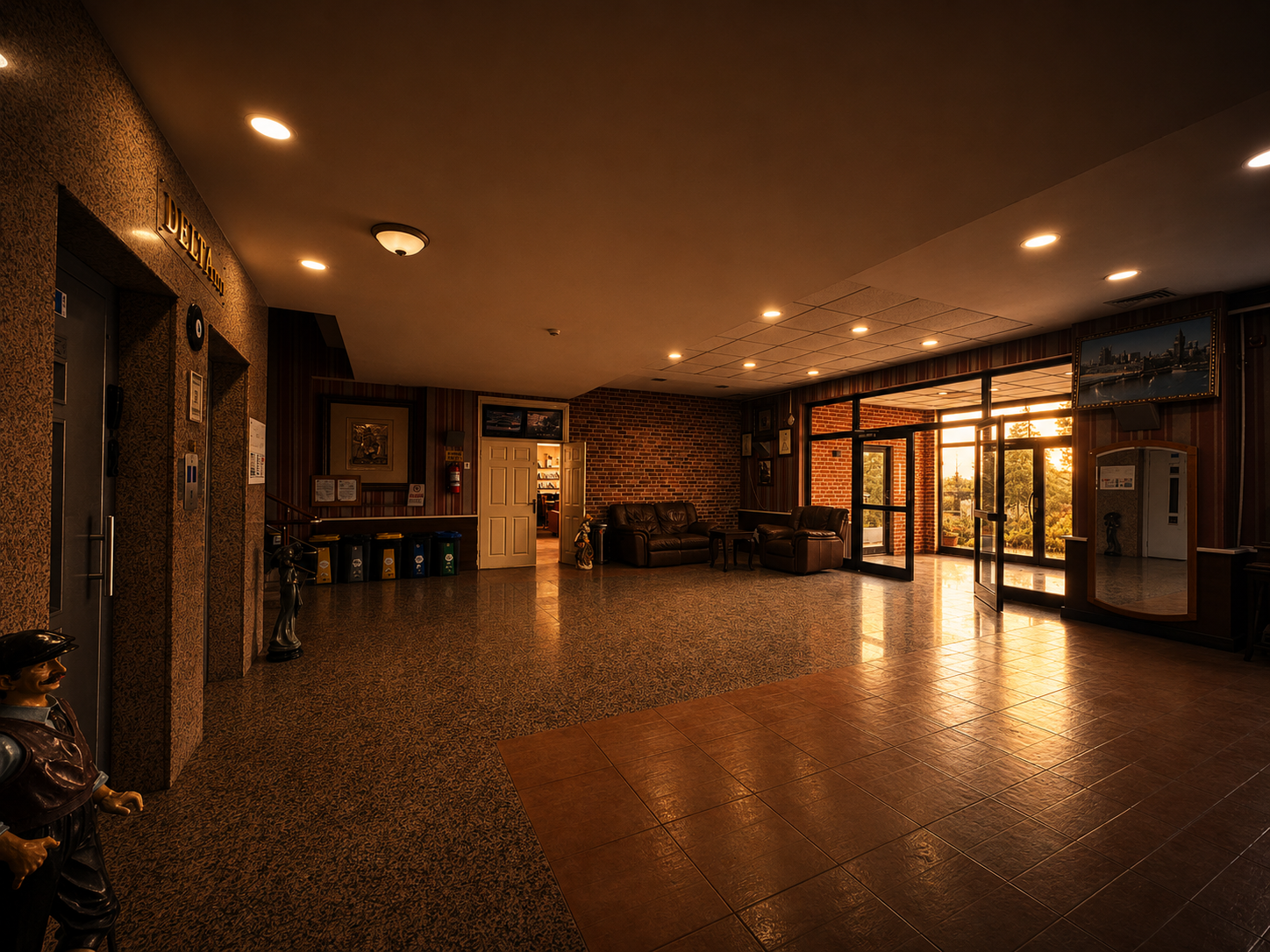 Hotel Delta YSS resepsiyon